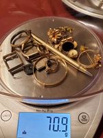 Gold Filled Scrap Lot 70.9 Grams Recovery