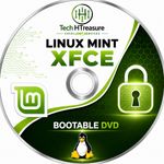 Linux Mint XFCE Bootable DVD Live Install Lightweight Linux OS UK