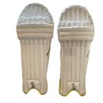 Cricket Batting Pads White for Right Handed Adult. Kookaburra Blade Pads