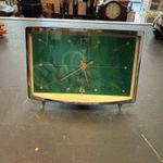 Mid Century Windup  Clock 