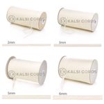 2mm 3mm 5mm 6mm FLAT COTTON TAPE STAY BINDING BRAID NATURAL UN-DYED MADE IN UK