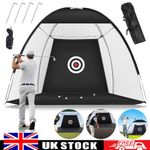 2M Golf Practice Net Hitting Aid Training Driving Chipping Indoor Swing Outdoor