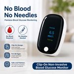 2-In-1 Fingertip Blood Glucose And Oxygen Monitor Spo2 Glucose Meter Pulse Rate
