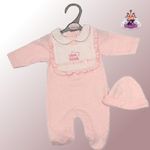 UK premature  tiny baby clothes girls  Baby grow sleep suit 3/5 lb &5/8lb  pink