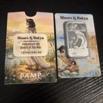 1oz  SILVER PAMP BAR - MOSES & BATYA - Limited mintage 5,000 - 999 Fine Silver
