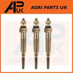 3x Heater Glow Plug 10.5V 3 Cylinder for Iseki TL2100 TL2500 TX TX2160 Tractor