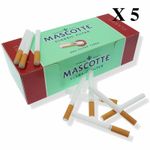 NEW 1000 x MASCOTTE MAKE YOUR OWN CLASSIC CIGARETTE FILTER TUBES CHEAP