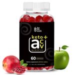 Apple Cider Vinegar 1200mg 60 KETO ACV Gummies Vitamin B12 Diet & Health