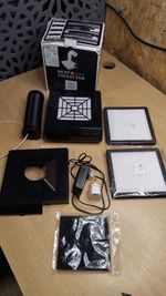 Dental Vacuum Cleaner Dust Collector Extractor Polishing Dust Suction LED Lights