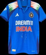 Guatam Gambhir Signed India Cricket Shirt With COA And Photo Proof