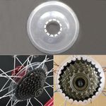 Bike Wheel Spoke Protector Guard Bicycle Wheel Spoke Disc Guard Freewheel Cover