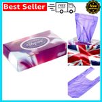50 Heavy Duty Purple Sanitary Disposal Bags - Eco-Friendly Toiletries Waste