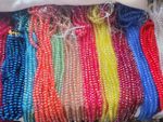 Joblot of 20 strings (1400 beads) 12 mm mixed Colour Crystal beads new Wholesale