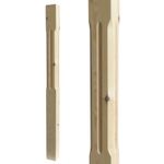 Staircase Newel Post Chamfered Fluted Newel Post Pine Oak Full Half
