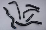 Black Water Radiator Hoses Pipes Kit For HONDA CB1300S/SUPER FOUR 2003-2008