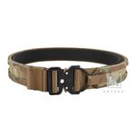 KRYDEX Tactical Belt 1.75" Heavy Rigger Duty Belt D-ring MOLLE Quick Release MC