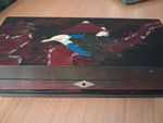 Vintage Lacquered Japanese Musical Jewelery Box