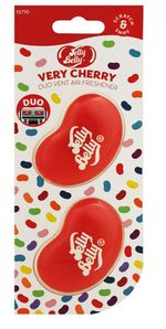 JELLY BELLY VERY CHERRY DUO VENT 3D Car Air Freshener A1567