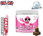 NutriPaw All-Itch Immunity Treats For Dogs - Soothe Itchy Paws, Eyes, Ears, Skin