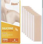 Endorsing Silicone Scar Strips Washable 8 Pcs 1.6" X 6", 4 Month Supply 
