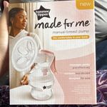 Tommee Tippee Made for Me Single Manual Breast Pump with Collection Bottle