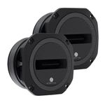 Bassface IndyTW/Four 4Ohm 240W RMS Slot Tweeter Pair Car or Professional Use