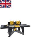Compact ToolTronix Router Table 1800W with NVR Safety and Extended Work Surface