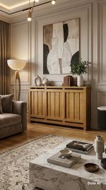 Bespoke Solid Oak Veneer Radiator Covers