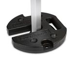 SET OF 4 BULHAWK® 12.5KG HEAVY DUTY IRON STEEL POP UP GAZEBO LEG WEIGHTS PLATES