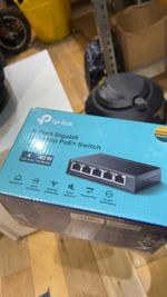 TP-Link TL-SG1005LP 5 Port Gigabit PoE+ Switch 4 PoE Ports 40W New Sealed