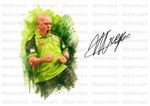 Michael Van Gerwen Darts Signed Autograph Photo Art Poster Picture Artwork Gift