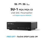 SMSL SU-1 MQA USB-DAC | AK4493S Preamplifier, 768Khz/32Bit & DSD512