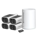 ANRAN Camera System Home Security Wireless CCTV 2K Solar Outdoor 64GB Audio