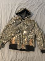 Carhartt Men's Organic Cotton Camouflage Bomber Jacket Size S