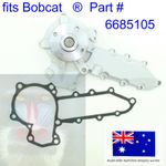 fits Bobcat Water Pump 6685105 S130 S150 S160 S175 S185 S450 S510 S530 T110 T140
