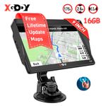 9'' Truck Sat Nav HGV Lorry LGV 2025 UPDATED UK Europe Maps POIs Keyfuels XGODY