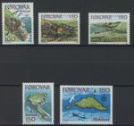 Faroe 1978 : Landscapes - Good Set Very Fine MNH Stamps