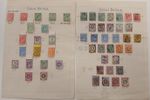 GB KEVII collection MH to 1/- & used to 1/- on 2 pages, written identifications