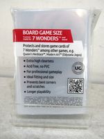 Board Game Size 7 Wonders Supreme Card Sleeves