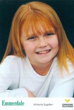 Victoria Sugden - Emmerdale - Cast Card