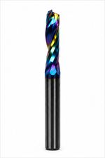 Single Flute End Mill CNC Router Bit - 6mm x 22mm - 6mm Shank - Plastic - DLC