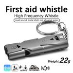 Super Loud Survival Whistle Emergency Safety Whistle Survival Outdoor Camping