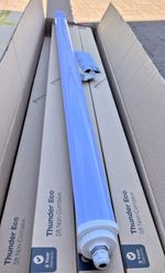 12 x 5ft LED Batten 47W ANSELL IP65 IK08  Non Corrosive Light - 6500k