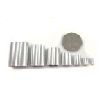 ALUMINIUM CRIMPS 1mm - 8mm "7 SIZES" FERRULES FOR  STEEL WIRE ROPE CABLE UK.