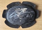 Bradley Ray race worn and signed knee slider