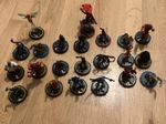 Heroclix Infinity Challenge Uniques Lot Of 22 Figures WizKids 2002/2003