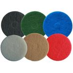 Floor Polisher Pads Cleaning Scrubbing Dry Buffing & Final Polishing Janitorial