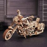 ROKR 3D DIY Wooden Motorcycle Model Building Kit Puzzle Kids Gift Assembly Toy