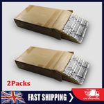 60X Sheets 2MM Sound Deadening Proofing Mat Foil Butyl Car Van Vibration Damping