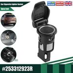 Car Cigarette Lighter Socket Replace For Renault Megane Dacia Koleo 253312923R,